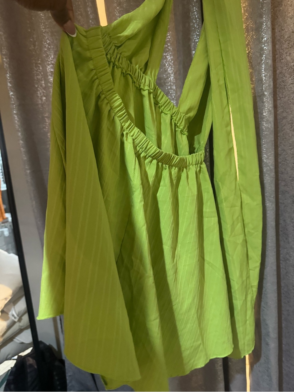 Girls' Lime Green Casual Sundress